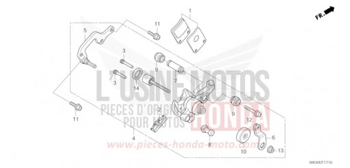 FESTSTELLBREMSSATTEL NC750XDS de 2025