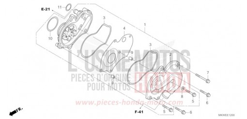 WASSERPUMPE NC750XDS de 2025