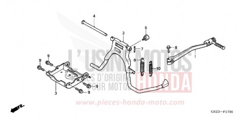 STAENDER/KICKPEDAL NPS505 de 2005