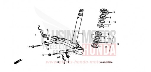 LENKSCHAFT NSR125RP de 1993