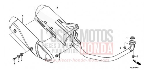 ABGAS-SCHALLDAEMPFER NSC110MPDC de 2012