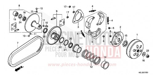 ABTRIEBSFLAECHE NSC110MPDC de 2012