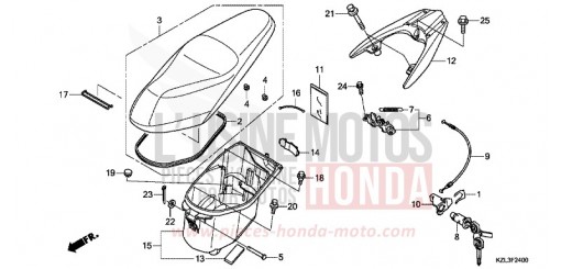 SITZ/HANDGEPAECKFACH NSC110MPDE de 2014