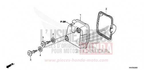 ZYLINDERKOPFDECKEL NSC110MPDK de 2019