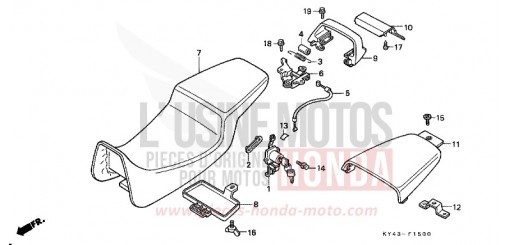 SITZ NSR125RN de 1992