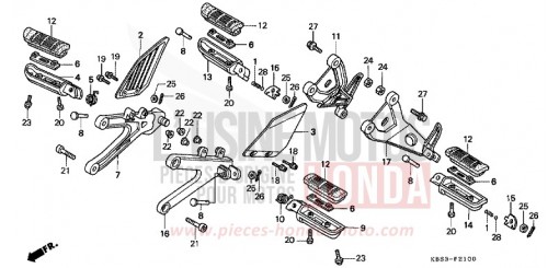 STUFE NSR125RV de 1997