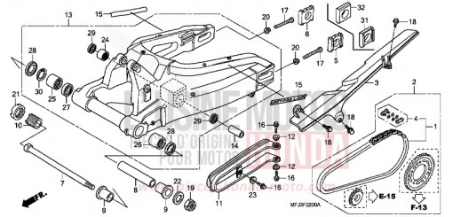 SCHWINGE CBR600RAA de 2010