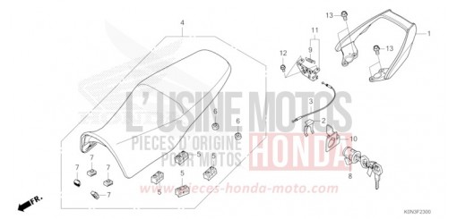 SITZ CBF125MER de 2024