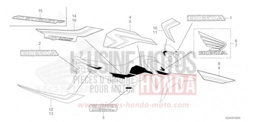 MARKE CBF125MER de 2024