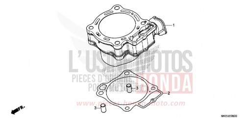 ZYLINDER CRF450LL de 2020