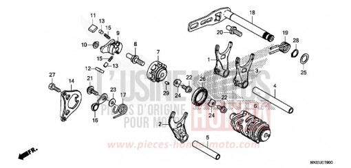 SCHALTTROMMEL CRF450LL de 2020