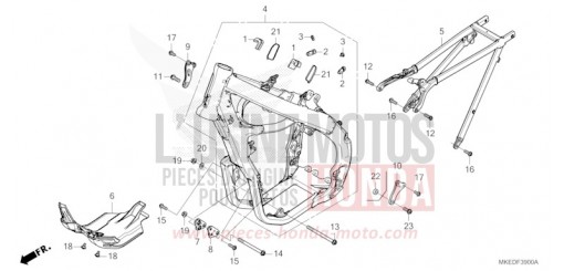 KUPPLUNG CRF450RS de 2025