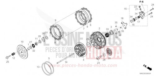 AUSGLEICHER CRF450RS de 2025