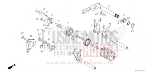 SCHALTTROMMEL CRF450RS de 2025