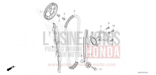 NOCKENWELLENKETTE/SPANNVORRICHTUNG CRF450RXR de 2024