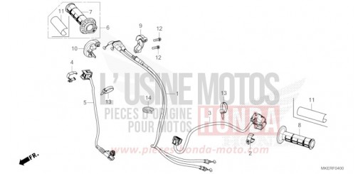 SCHALTERGRIFF/KABEL CRF450RXR de 2024