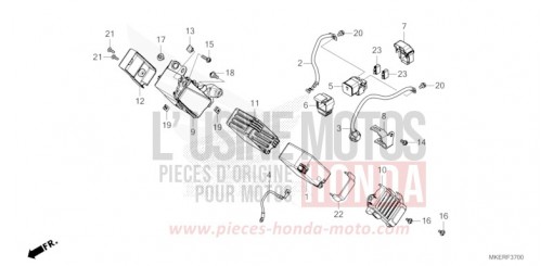 BATTERIE CRF450RXR de 2024