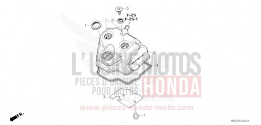 ZYLINDERKOPFDECKEL CRF450RXS de 2025