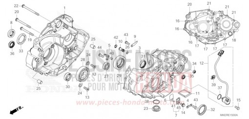 KURBELGEHAEUSE CRF450RXS de 2025