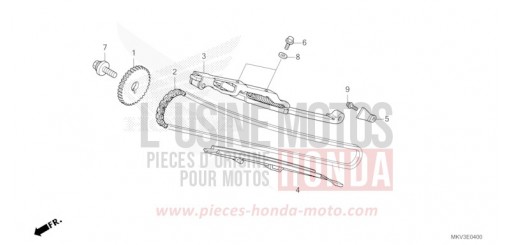 NOCKENWELLENKETTE/SPANNVORRICHTUNG NSS750R de 2024