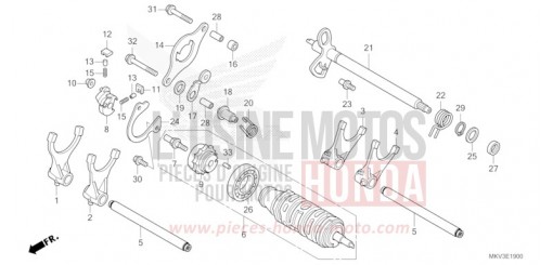 SCHALTTROMMEL NSS750R de 2024