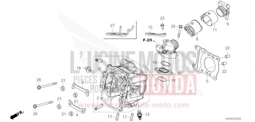 ZYLINDERKOPF NSS125ADSS de 2025