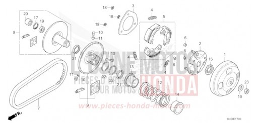 ABTRIEBSFLAECHE NSS125ADT de 2026