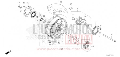 HINTERRAD NSS750T de 2026
