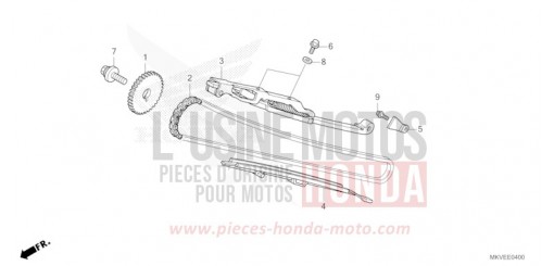 NOCKENWELLENKETTE/SPANNVORRICHTUNG NSS750T de 2026