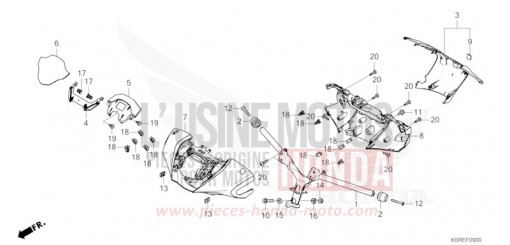 LENKERGRIFF/GRIFFABDECKUNG SH125ADT de 2026