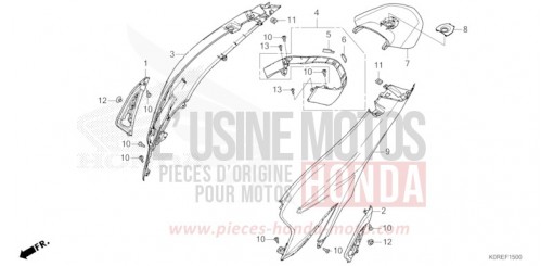 GEHAEUSEABDECKUNG SH125ADT de 2026