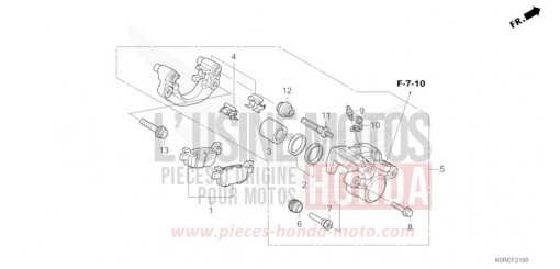 HINTERRAD-BREMSSATTEL SH125ADT de 2026