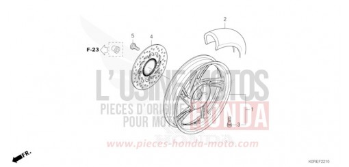 HINTERRAD SH125ADT de 2026