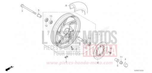 VORDERRAD SH125ADT de 2026