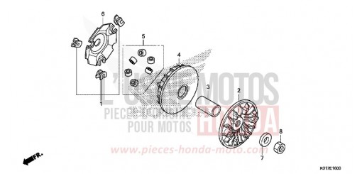 ANTRIEBSFLAECHE SH150AD de 2013