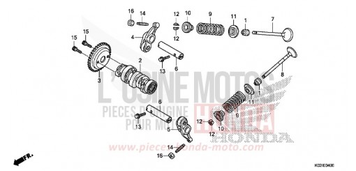 NOCKENWELLE/VENTIL SH150ADG de 2016