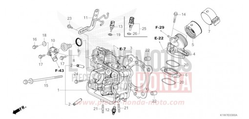 ZYLINDERKOPF SH350AR de 2024