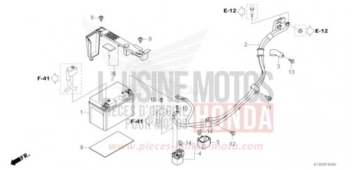 BATTERIE SH350AS de 2025