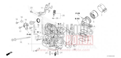 ZYLINDERKOPF SH350AS de 2025