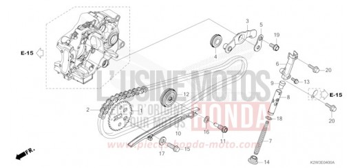 NOCKENWELLENKETTE/SPANNVORRICHTUNG ST125AS de 2025