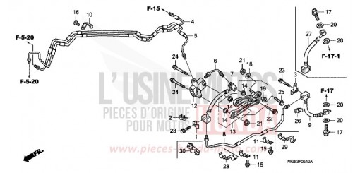 BREMSSCHLAUCH VFR1200FC de 2012