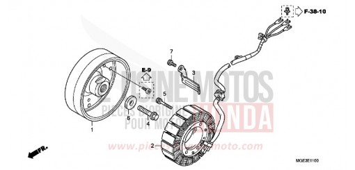 GENERATOR VFR1200FDA de 2010