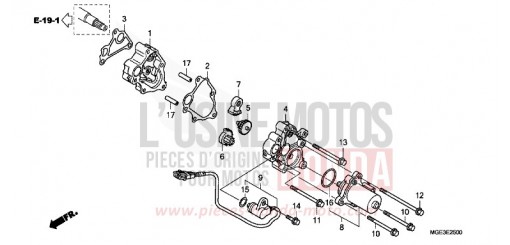 REDUZIERGETRIEBE VFR1200FDA de 2010