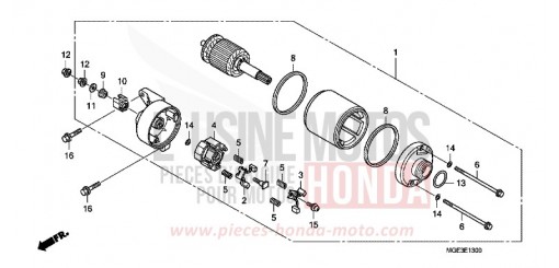 ANLASSER VFR1200FDA de 2010