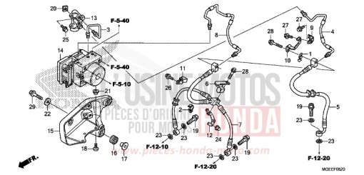 ABS-MODULATOR VFR1200FF de 2015