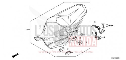 SITZ VFR1200FF de 2015