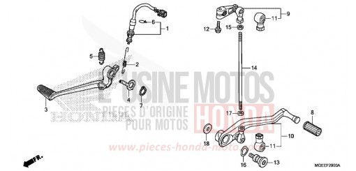 PEDAL VFR1200FF de 2015