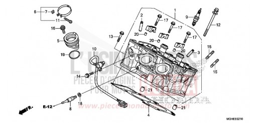 ZYLINDERKOPF VFR1200XE de 2014