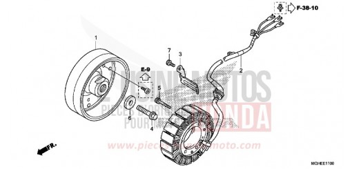 GENERATOR VFR1200XE de 2014