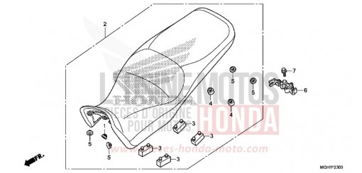 SITZ VFR1200XF de 2015